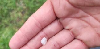 Neve segnalata tra Cervo e Andora, ma è graupel graupel neve tonda