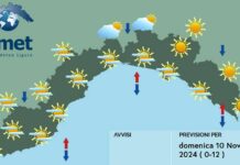 Meteo Liguria, torna gradualmente il bel tempo meteo Liguria 10 novembre 2024