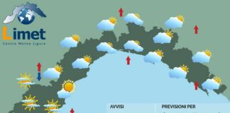 Meteo Liguria, nuvolosità in aumento e possibili piovaschi meteo Liguria 17 novembre 2024
