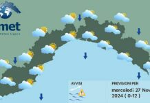 Meteo Liguria, lento ritorno al tempo stabile meteo Liguria 27 novembre 2024