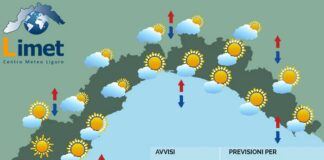 Meteo Liguria, miglioramento sulla costa ma temperature in calo meteo Liguria