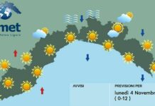 Meteo Liguria, inizio settimana con tempo ancora stabile Meteo Liguria 4 ottobre 2024