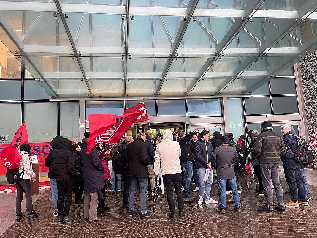 Ericsson manifestazione Genova