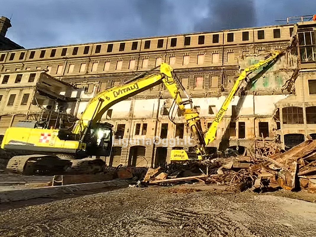 Hennebique demolizioni Genova