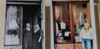 Isola del Cantone premia il negozio di stoffe in attività da 90 anni Isola del Cantone negozio abbigliamento Piero Balbi