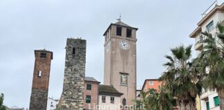 Savona, controlli alla Torre del Guarnero che perde i pezzi Savona Torri