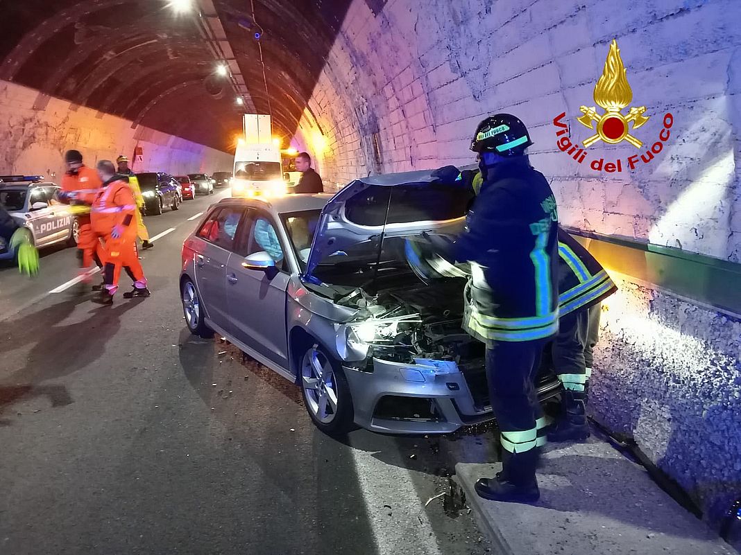 Incidente autostrada a7 Busalla 15 dicembre 2024