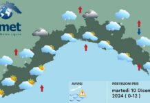 Meteo Liguria, ancora tempo instabile e freddo meteo Liguria 10 dicembre 2024