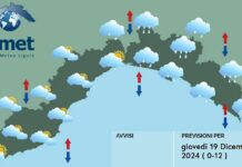 Meteo Liguria, molte nuvole e piovaschi per oggi ma sabato migliora Meteo Liguria 20 dicembre 2024