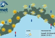 Meteo Liguria, cielo sereno o poco nuvoloso ma torna il freddo meteo Liguria 23 dicembre 2024