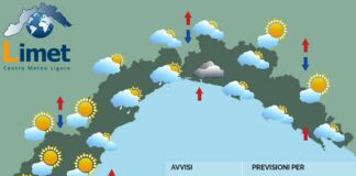 Meteo Liguria, nuvole ancora in aumento per Fine Anno Meteo Liguria 31 dicembre 2024