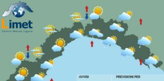 Meteo Liguria, nuvole in aumento e possibili piovaschi isolati meteo Liguria 3 dicembre