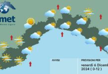 Meteo Liguria, aumentano le nuvole ma senza pioggia meteo Liguria 6 dicembre 2024
