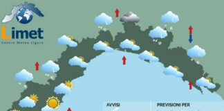 Meteo Liguria, inizio settimana ancora con nuvole e freddo meteo Liguria 9 dicembre 2024