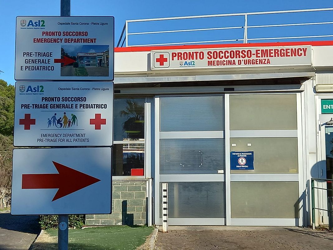 Santa Corona Pietra Ligure ospedale