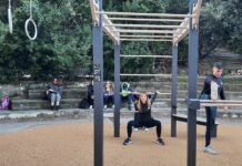 Pegli, nuova area fitness a Villa Rosa, è adatta per i bambini? Pegli area fitness Villa Rosa