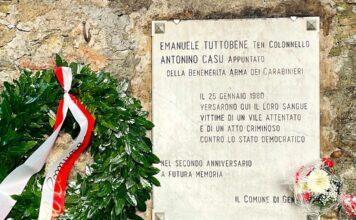 Brigate rosse, targa via Riboli omicidio Tuttobene e Casu carabinieri