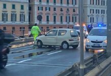 Genova, incidente anche in Sopraelevata: traffico in tilt
