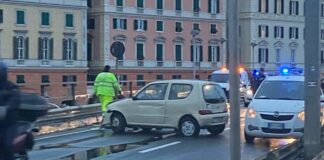 Genova, incidente anche in Sopraelevata: traffico in tilt