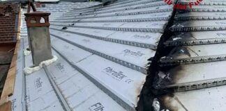 Cairo Montenotte, brucia la coibentazione di un tetto, molti danni cairo montenotte incendio tetto 16 gennaio 2025