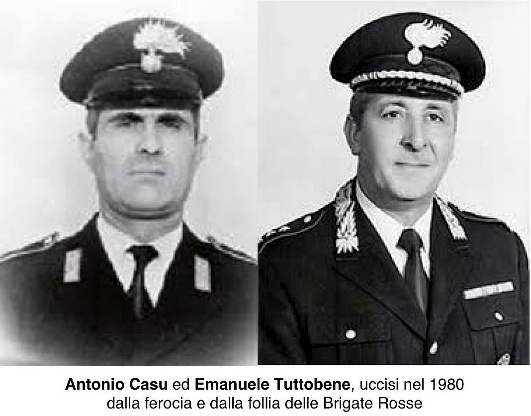 Carabinieri Tuttobene Casu uccisi Genova 25 gennaio 1980