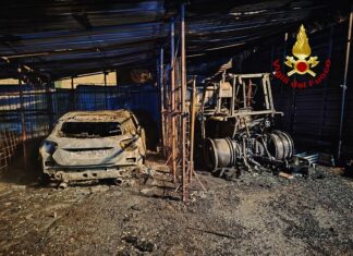 incendio torriglia 26 gennaio 2025