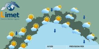 Meteo Liguria, ancora passaggi nuvolosi ma in graduale miglioramento meteo Liguria 3 gennaio 2025