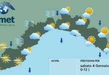 Meteo Liguria, nuvole in aumento nel week end, Befana con la pioggia meteo Liguria 4 gennaio 2025