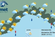 Meteo Liguria, ancora maltempo su centro e levante e temperature miti