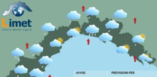 Meteo Liguria, tornano nuvole e pioggia meteo Liguria venerdì 31 gennaio 2025