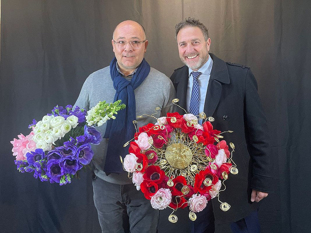 Sanremo 2025 bouquet