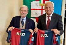Genoa, il neo presidente Dan Sucu ha incontrato in Regione Marco Bucci Dan Sucu - Marco Bucci