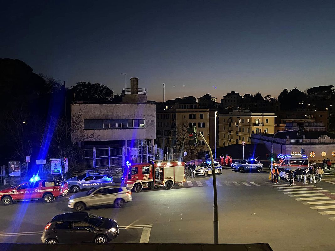 Casa del soldato Sturla incendio 7 febbraio 2025