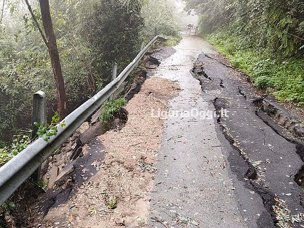 Ceranesi strada franata