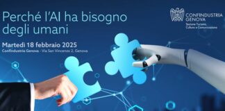 Genova, Intelligenza Artificiale AI e Imprenditoria, incontro a Confindustria evento ai confindustria