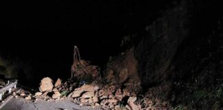 Maltempo a Genova, ancora frane e smottamenti Frana Ceranesi 1 febbraio 2025