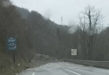 Maltempo Liguria, ancora chiusa per frana la Statale 35 dei Giovi Frana passo Giovi statale 35