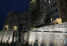 Genova, Mura della Marina rinnovate, oggi presentati i lavori Mura della Marina Genova