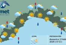Meteo Liguria, torna il sole, specie sulla costa meteo Liguria domenica 2 febbraio 2025
