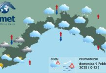 Meteo Liguria, tempo instabile con passaggi nuvolosi e piovaschi meteo Liguria domenica 9 febbraio 2025