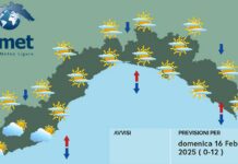 Meteo Liguria, fine settimana con tempo variabile meteo Liguria domenica 16 febbraio 2025