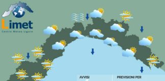 Meteo Liguria, ancora nuvole e temperature invernali meteo Liguria martedì 18 febbraio 2025