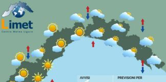 Meteo Liguria, forti raffiche di vento e ampie schiarite meteo Liguria venerdì 14 febbraio 2025