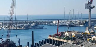 Genova, ancora disagi e proteste per i lavori Fincantieri a Sestri Sestri Ponente Genova Fincantieri ribaltamento