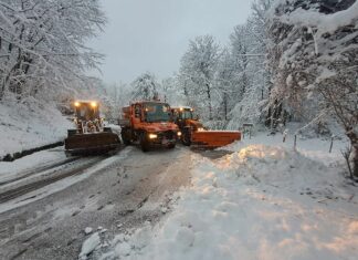 spazzaneve strade neve