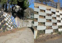 Genova, muri imbrattati da pseudo-tifosi, a Pra’ i cittadini si ribellano via Romana di Prà Genova imbrattata