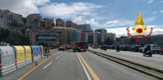 Genova, fuga di gas in corso Europa: strada chiusa e poi riaperta