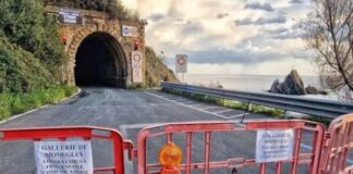 Chiusa la galleria Sestri Levante-Moneglia, pesanti disagi alla viabilità