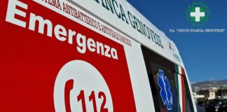 Genova, incidente in corso Gastaldi, ferita una ragazza di 28 anni ambulanza croce bianca genovese