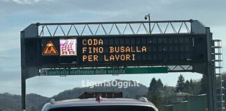 Caos Autostrade, a passo d’uomo sulla A7 tra Busalla e Bolzaneto coda autostrada A7